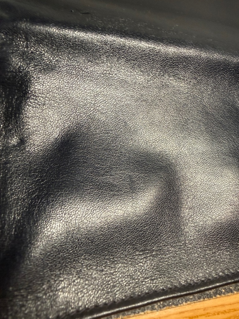 Henry Birks & Sons Jewelry Roll Travel Case Black Leather Made In Italy Vintage. - Picture 13 of 13